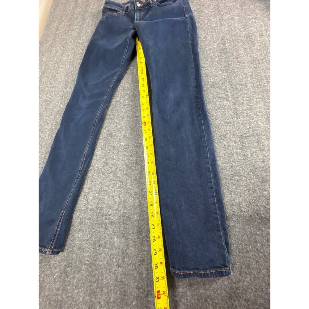 Hollister Womens Skinny Jeans Sz 9L W29 L35 Dark Wash Denim Stretch Cotton Blend - Picture 8 of 11